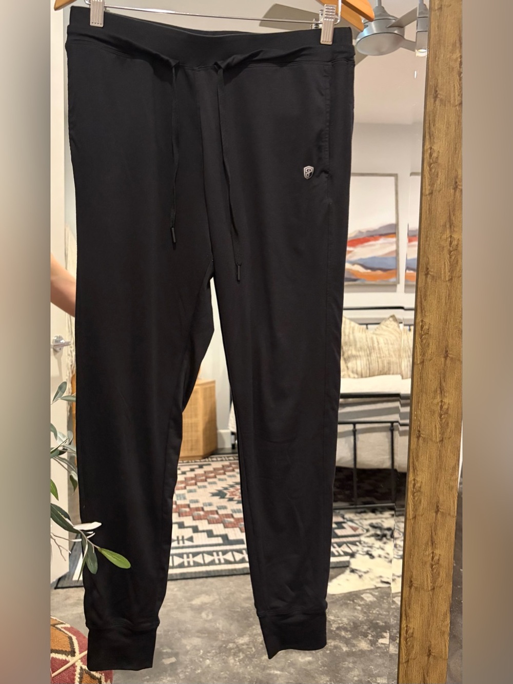 Born Primitive Black Athletic Joggers with Drawstring